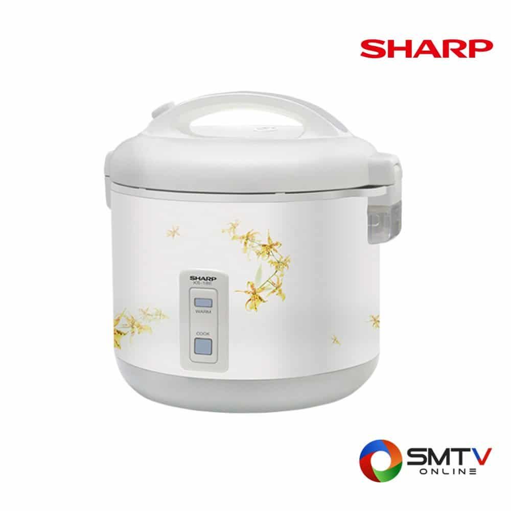 SHARP หม้อหุงข้าวอุ่นทิพย์ 1.8 ลิตร รุ่น KS 18E ลาย ON