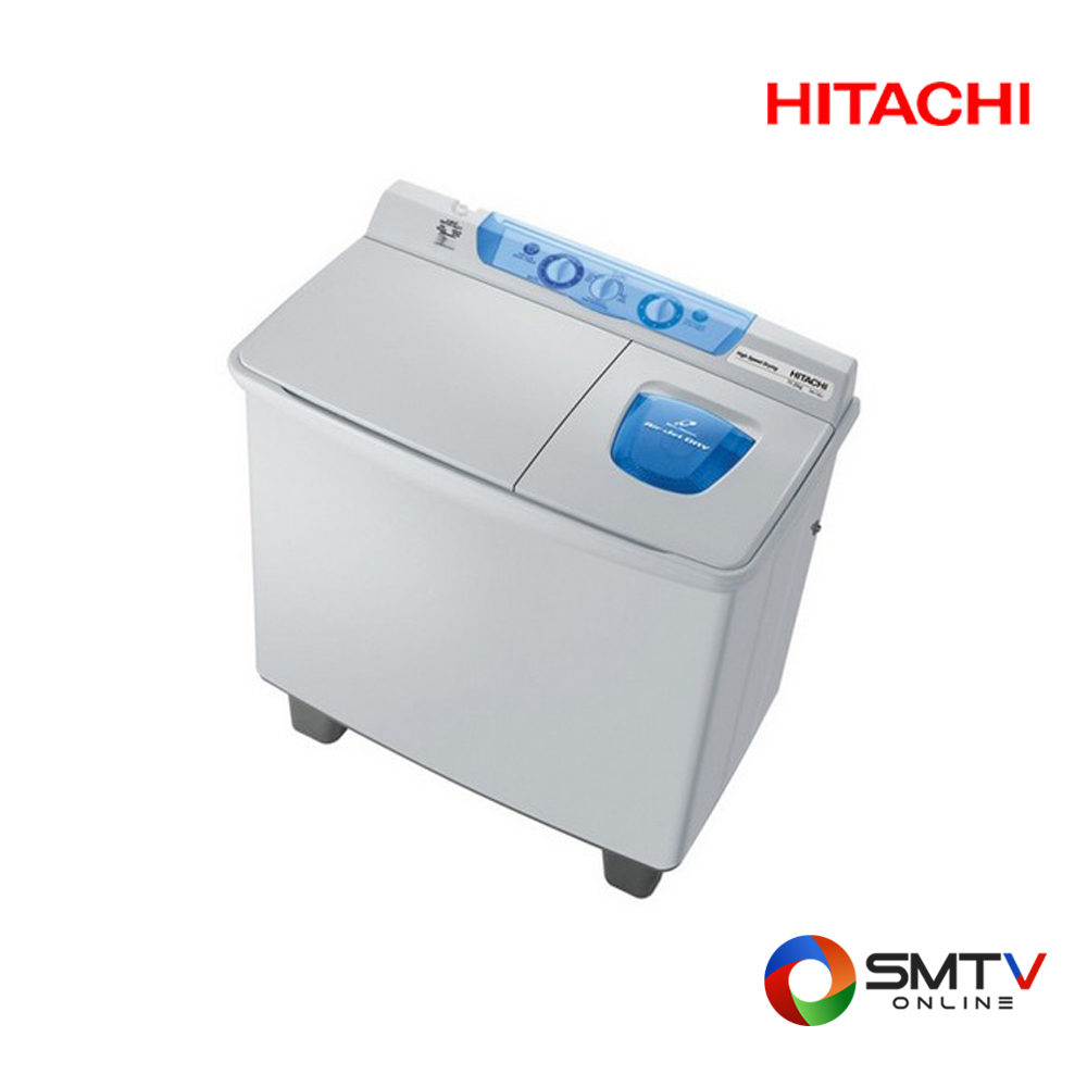 HITACHI เครื่องซักผ้า สองถัง 10 กก. รุ่น PS-100LJB ( PS-100LJB ) รหัสสินค้า : ps100ljb