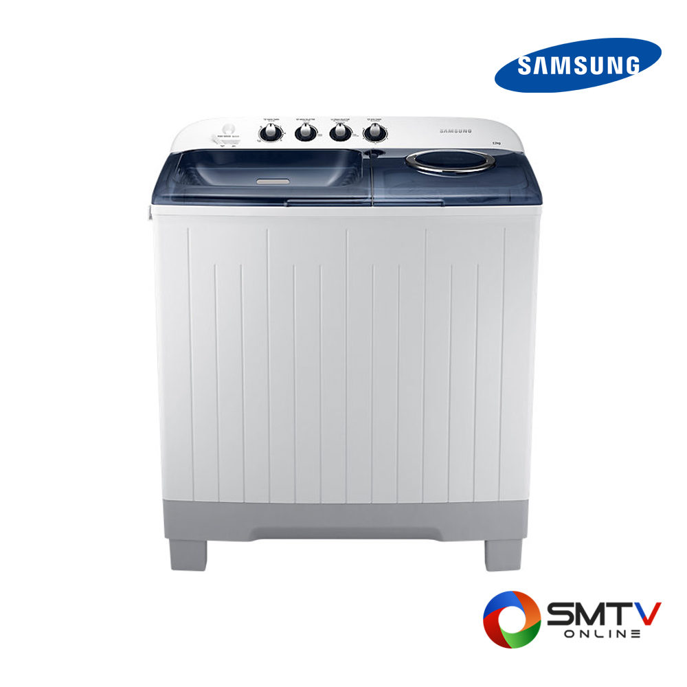 SAMSUNG เครื่องซักผ้า 2 ถัง รุ่น WT12J4200MB ( WT12J4200MB ) รหัสสินค้า : wt12j4200mb