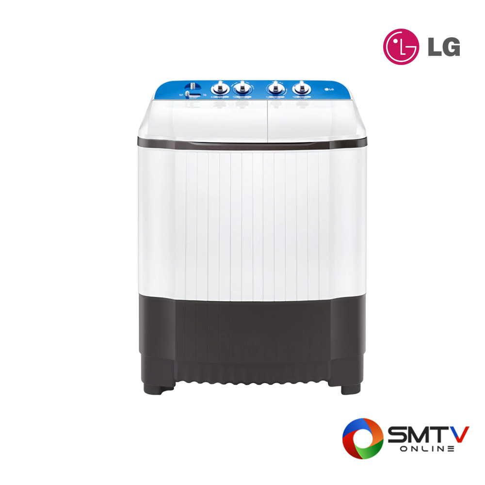 Lg เครื่องซักผ้า 2 ถัง ซัก 7.5 กก. / ปั่นแห้ง 6.5 กก. รุ่น Tt07Nomg | Smtv  Online