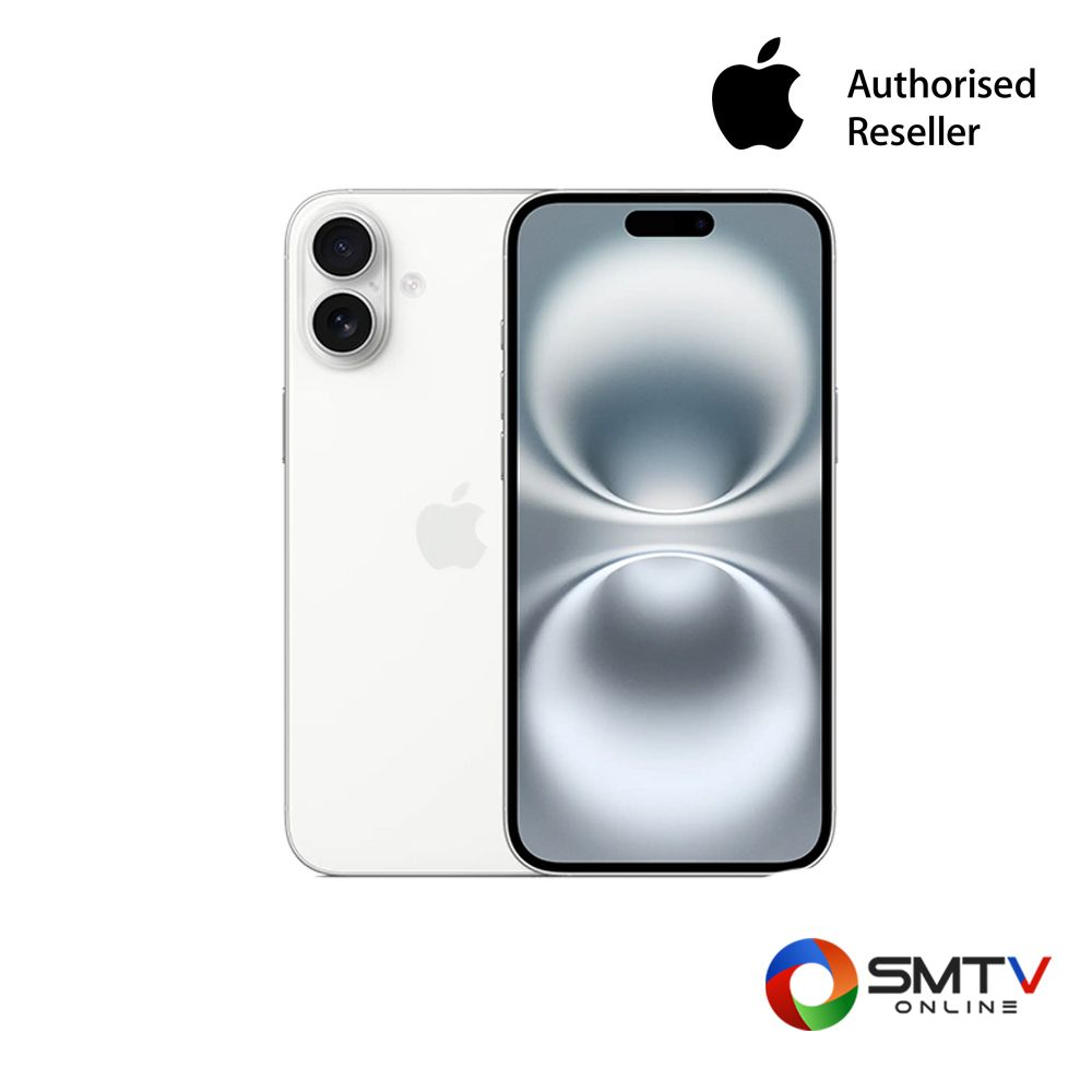 APPLE IPHONE 16 128GB 6.1 นิ้ว WHITE รุ่น MYE93ZP/A | SMTV ONLINE