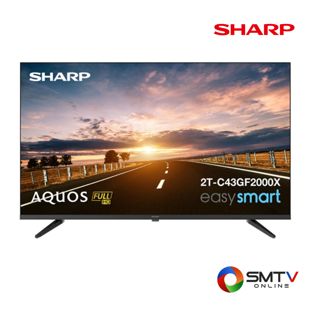 SHARP LED SMART DIGITAL TV 43 นิ้ว รุ่น 2T-C43GF2000X